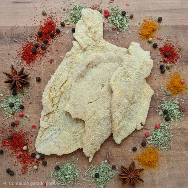 Panados de frango prontos