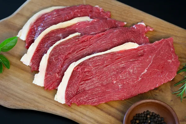 Bife da alcatra de vitela